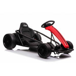 Elektrická kára- FX1 Drift Master - nelakovaná - červená